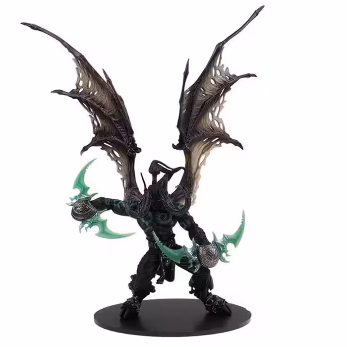 فیگور 29 سانتی ایلیدان شیطانی | Demon Illidan | از دنیای وارکرفت برند DC unlimited