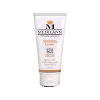 کرم ضدآفتاب رنگی spf50 مدیلن پوست خشک ومعمولی