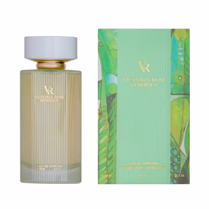 ادوپرفیوم زنانه ویکتوریا رز Victoria Rose مدل Generous حجم 100 میلی‌لیتر