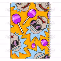 دفتر مشق کارتون ریک و مورتی