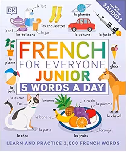 کتاب فرنچ فور اوری وان جونیور French for Everyone Junior (چاپ رنگی)