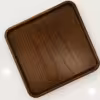 سینی مربع بزرگ روکش بلوط 45022