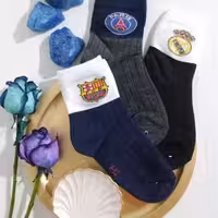 جوراب پسرانه طرح فوتبالی