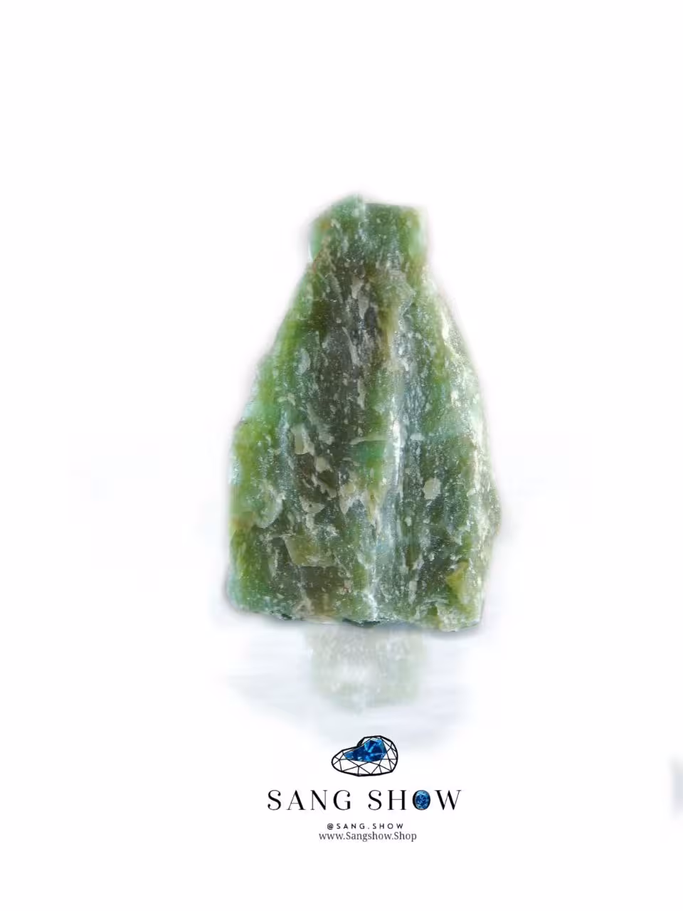 سنگ یشم معدنی و راف میانمار اصل S487