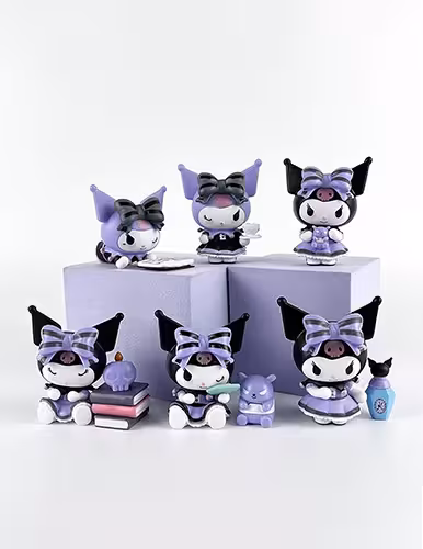 فیگور کرومی با کتاب Kuromi پک 6 عددی