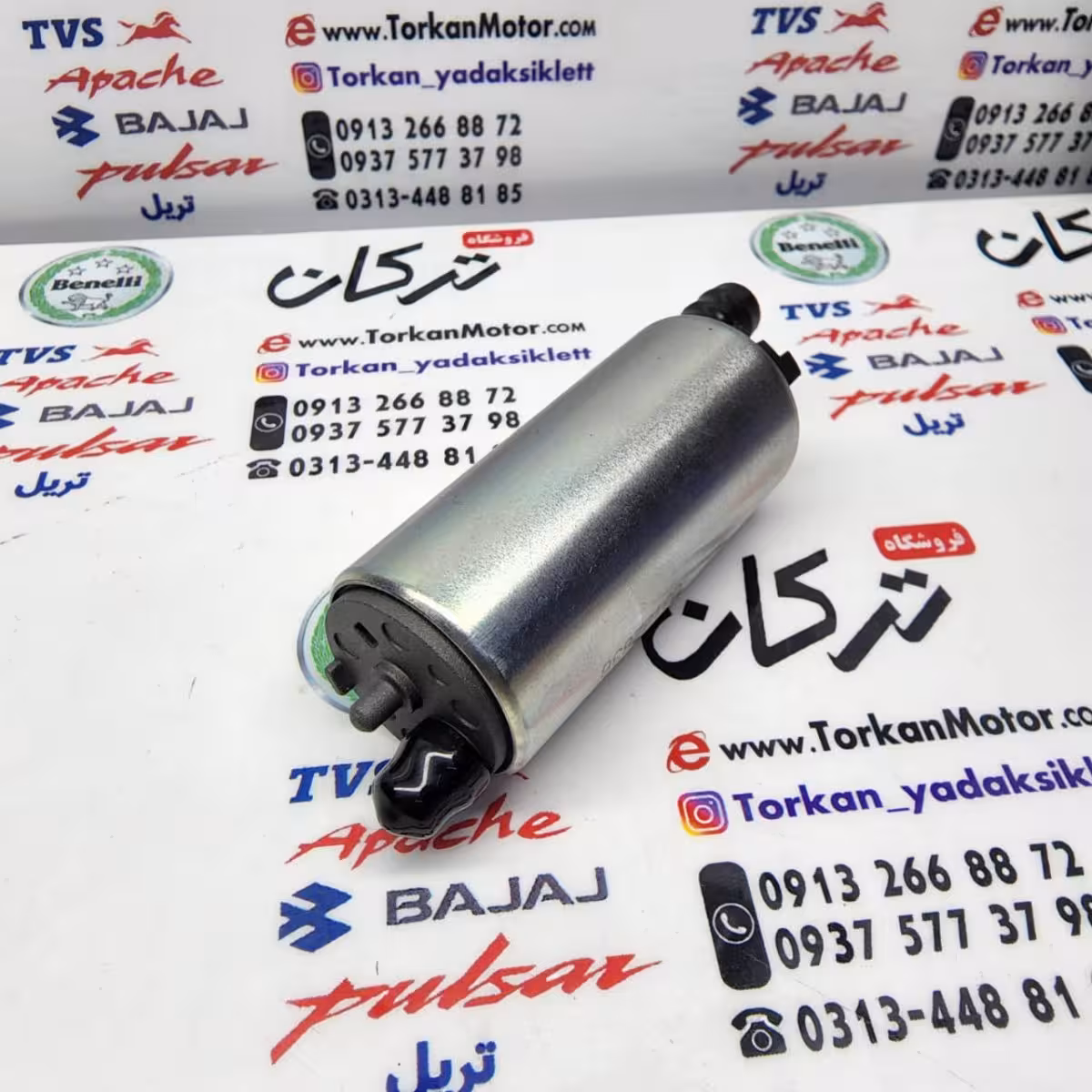 مغزی (موتور) پمپ بنزین موتور پالس ns 200 160 ان اس و rs ار اس (فلزی) و اپاچی 200 و بی کلاچ شوکا 130