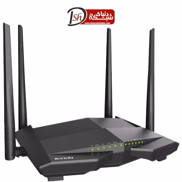 مودم روتر VDSL/ADSL تندا مدل V12 - دنیای شبکه برتر