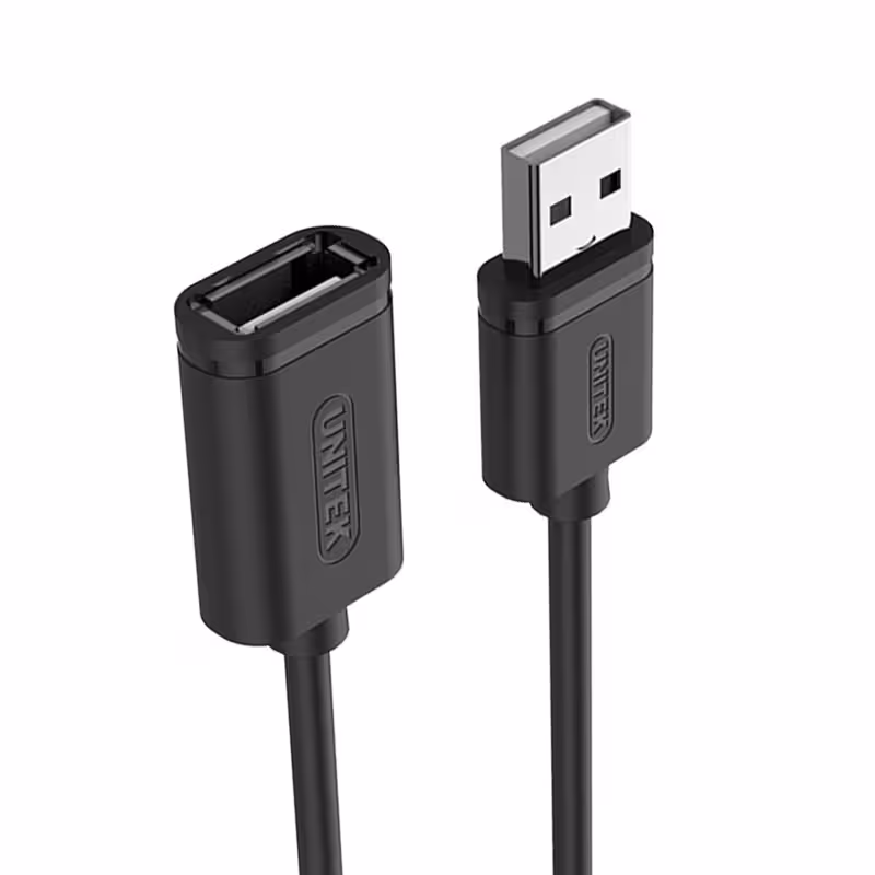 مبدل USB به USB یونیتک مدل Y-C418GBK طول 5 متر
