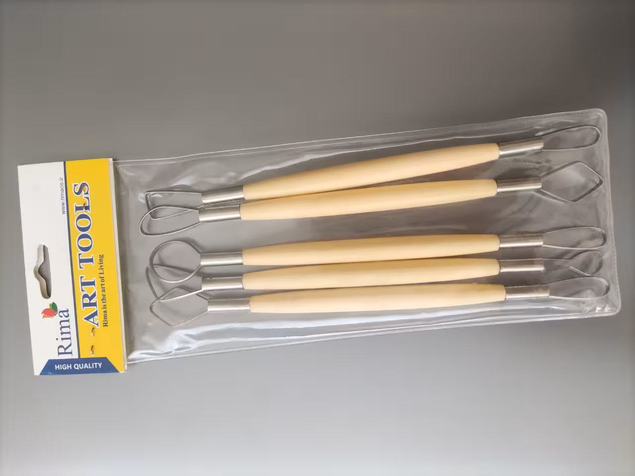 ابزار گل کنی چوبی دو سر ریما