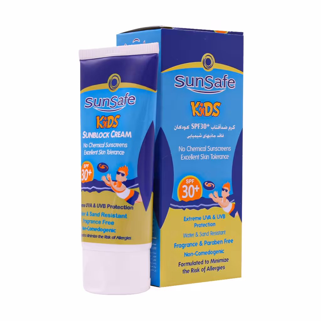 کرم ضد آفتاب کودکان سان سیف SPF 30