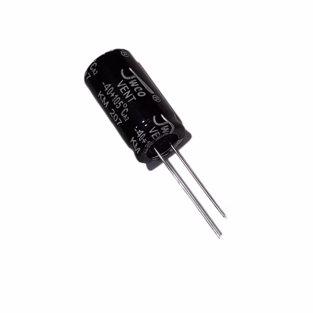 خازن الکترولیت 10 میکرو فاراد 16 ولت [10uF-16V]