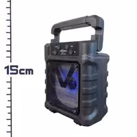 اسپیکر بلوتوثی GTS 1392 پخش کننده قابل حمل 4 اینچی با رقص نور آرجیبی جانبی باکس