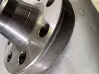 فلنج گلودار "2 دابلکس ریس فیس کلاس 600 رد80  B16  از جنس  A/SA182/F51