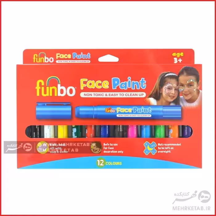 ماژیک گریم صورت فانبوی 12 رنگ