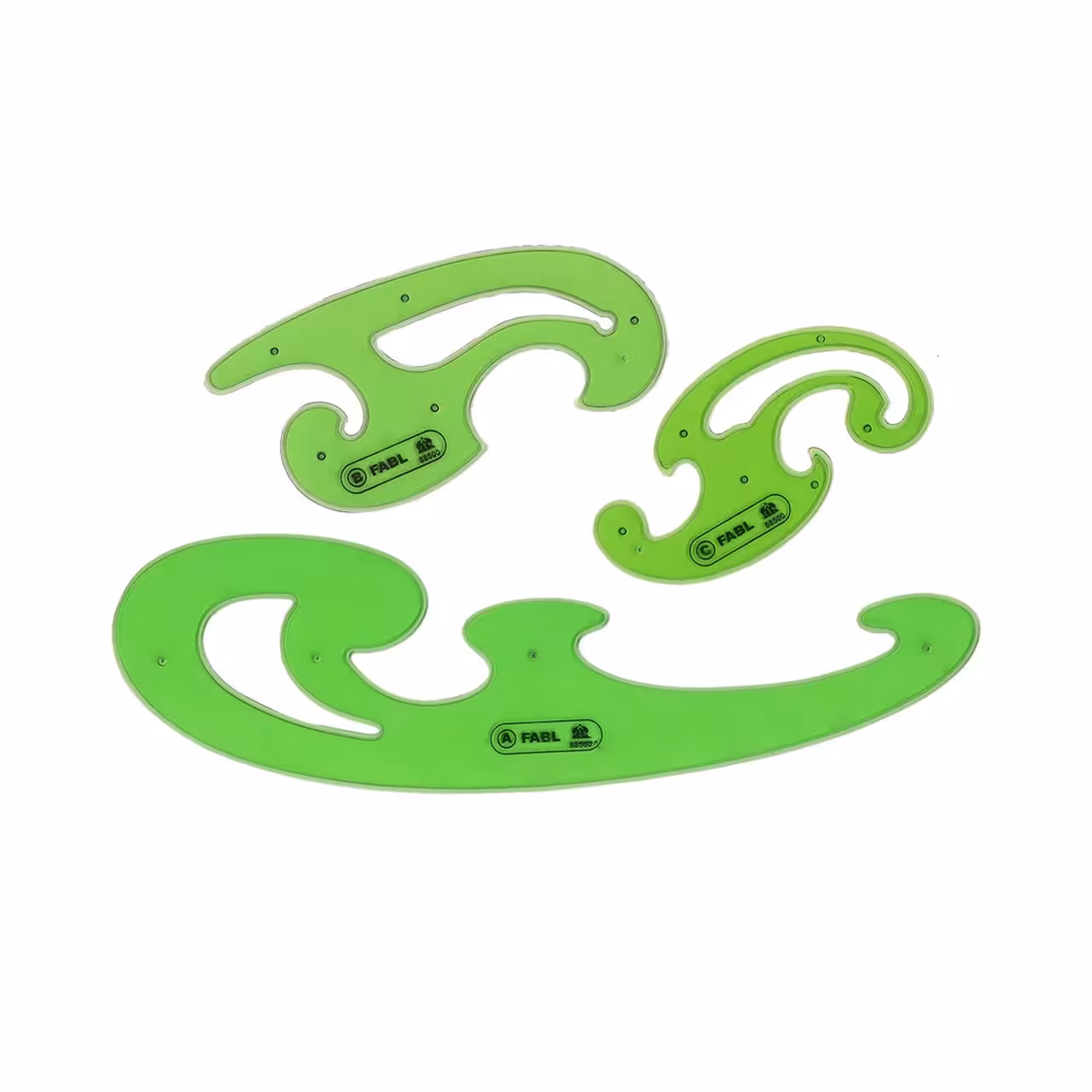 ست شابلون پیستوله 3 عددی