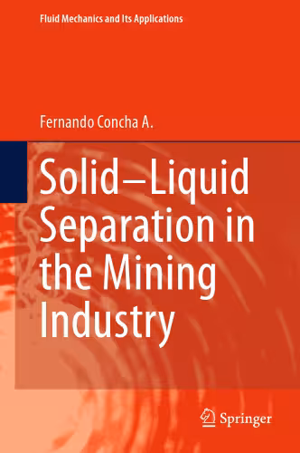 خرید و دانلود نسخه کامل کتاب Solid-Liquid Separation in the Mining Industry
