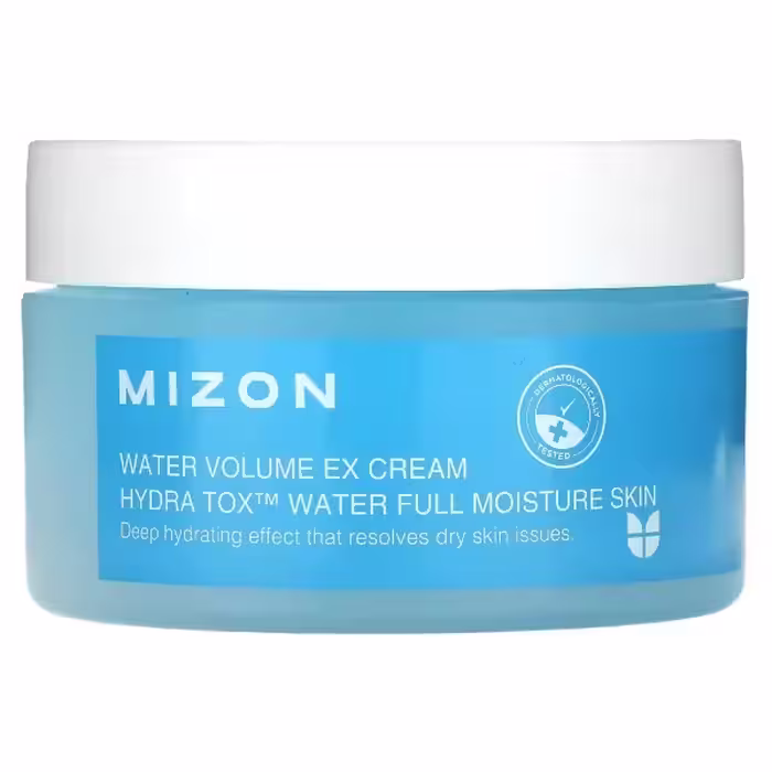 کرم آبرسان قوی واترولوم میزون (MIZON – Water Volume Ex Cream 100Ml )