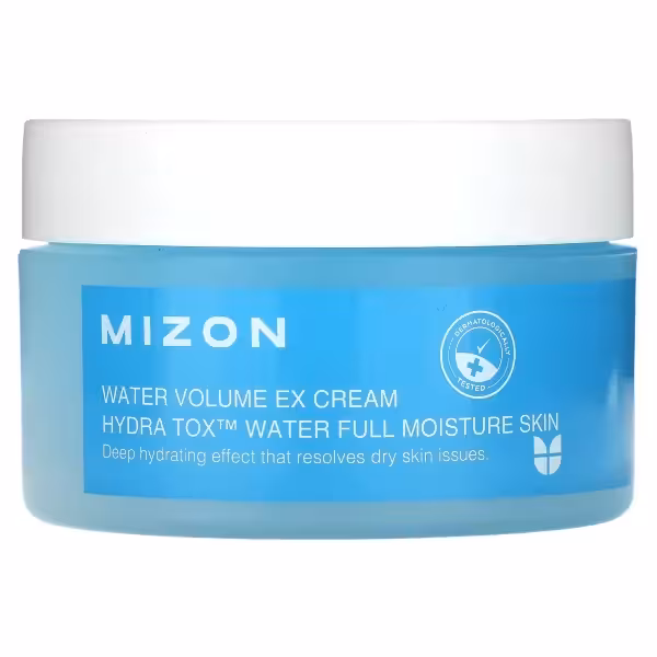 کرم آبرسان قوی واترولوم میزون (MIZON – Water Volume Ex Cream 100Ml )