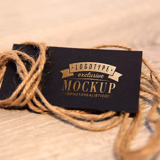 دانلود موکاپ لوگو روی کارت 0078 برای فتوشاپ