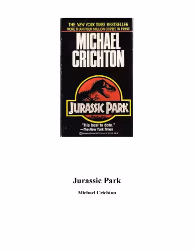 خرید و دانلود نسخه کامل کتاب Jurassic Park