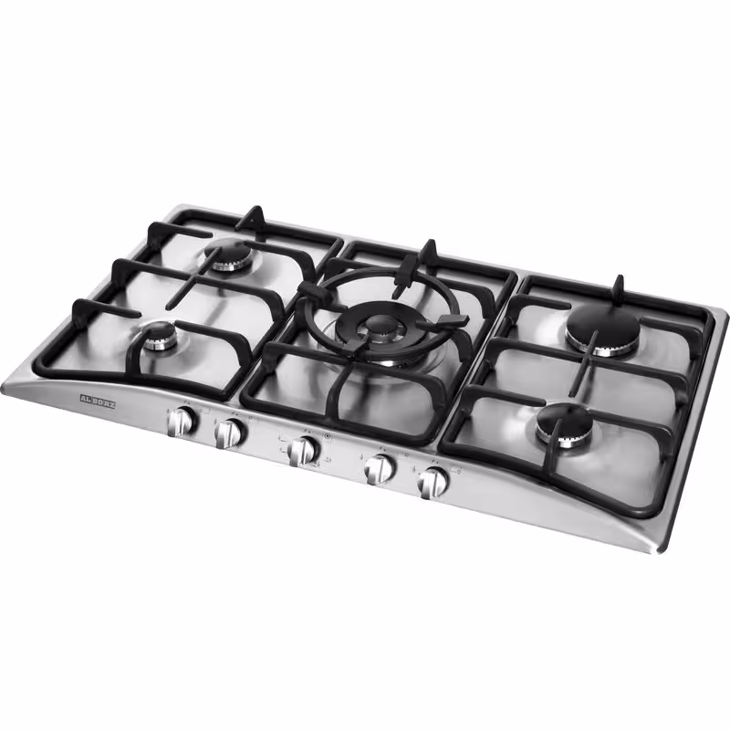 اجاق گاز صفحه ای استیل البرز مدل S-5904