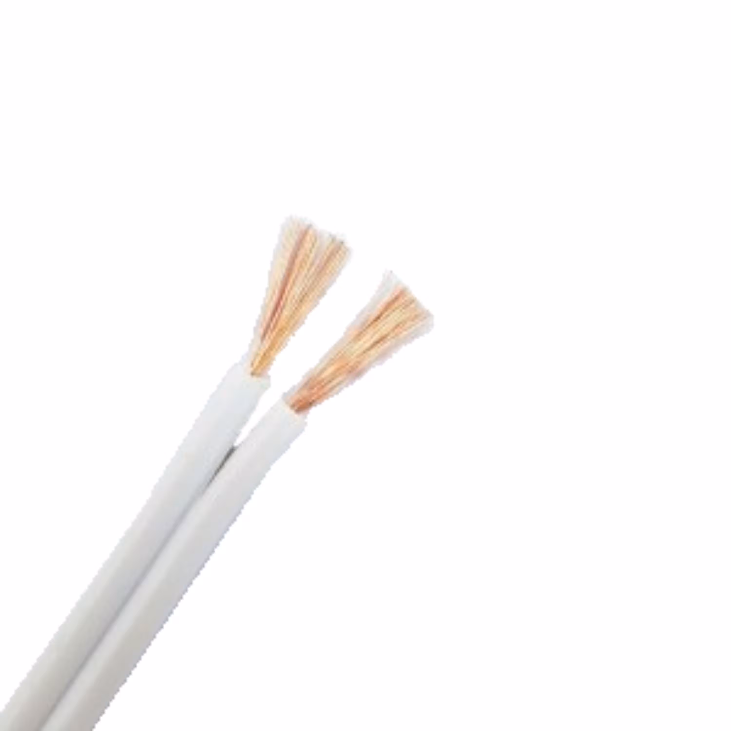 سیم نایلونی دو رشته 75 صدم سفید تبریز هادی ( 50 متری )