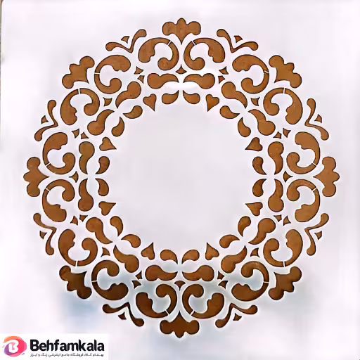 شابلون استنسیل 15*15 کد R073
