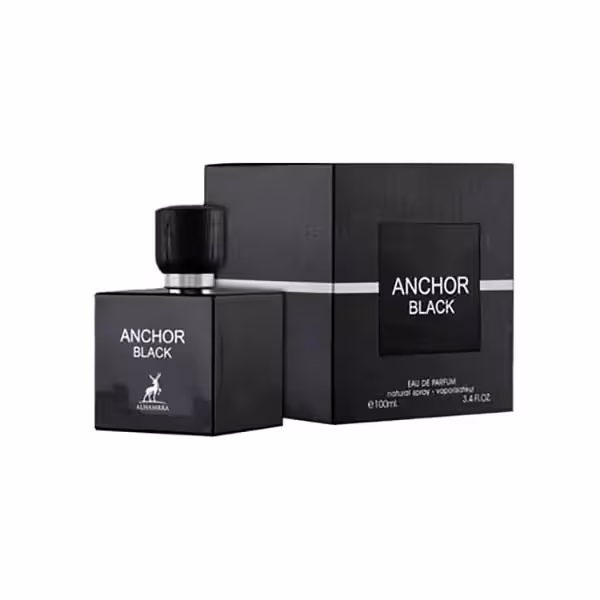 ادکلن الحمبرا انچر بلک Alhambra Anchor Black مردانه حجم 100 میلی لیتر