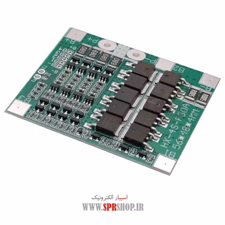 ماژول محافظ شارژ باتری 4 سلولی 30 آمپر