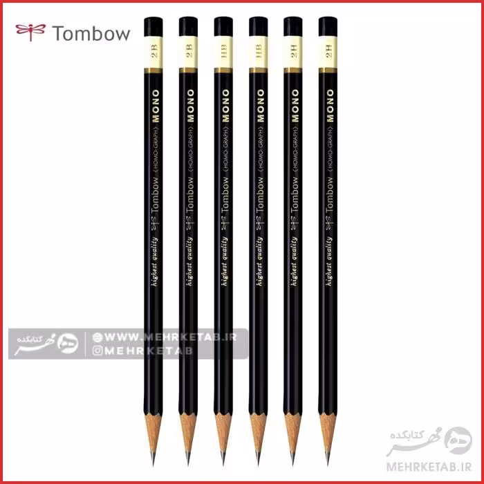 مداد طراحی مونو  تومبو سری مونوگراف Tombow Mono-graph drawing pencils