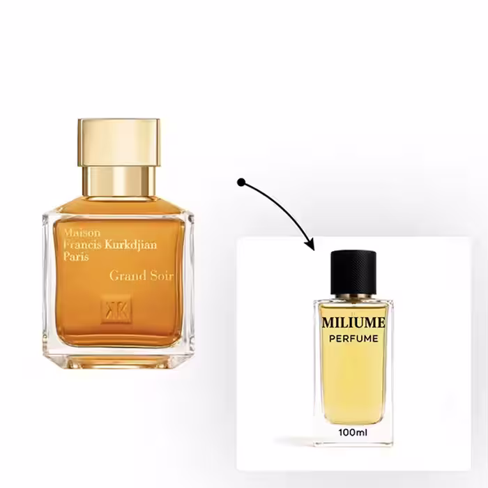 اسانس عطر Maison Francis Kurkdjian Grand Soir برند Givaudan - کد 2454 - فرانسیس کرکجان گرند سویر 100ML - میلیوم پرفیوم