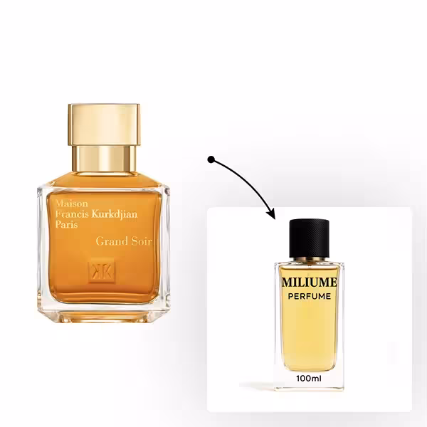 اسانس عطر Maison Francis Kurkdjian Grand Soir برند Givaudan - کد 2454 - فرانسیس کرکجان گرند سویر 100ML - میلیوم پرفیوم