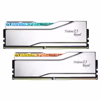 رم جی اسکیل Trident Z RGB ROYAL 2*32=64GB 6400MHz CL32 Silver
