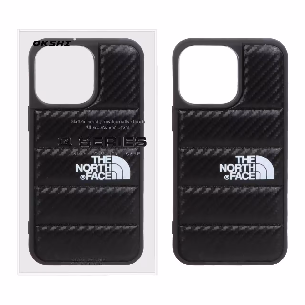 قاب پافر طرح کربن Apple iPhone 15 Pro Max