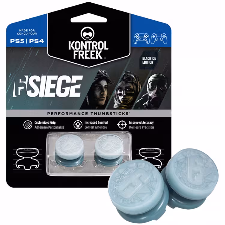 KontrolFreek FPS Performance Thumbsticks – Rainbow Six Siege Black Ice Edition