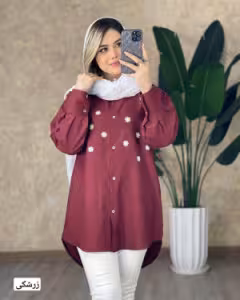 مانتو اسپرت زنانه داکرون نخ مدل شاتوت