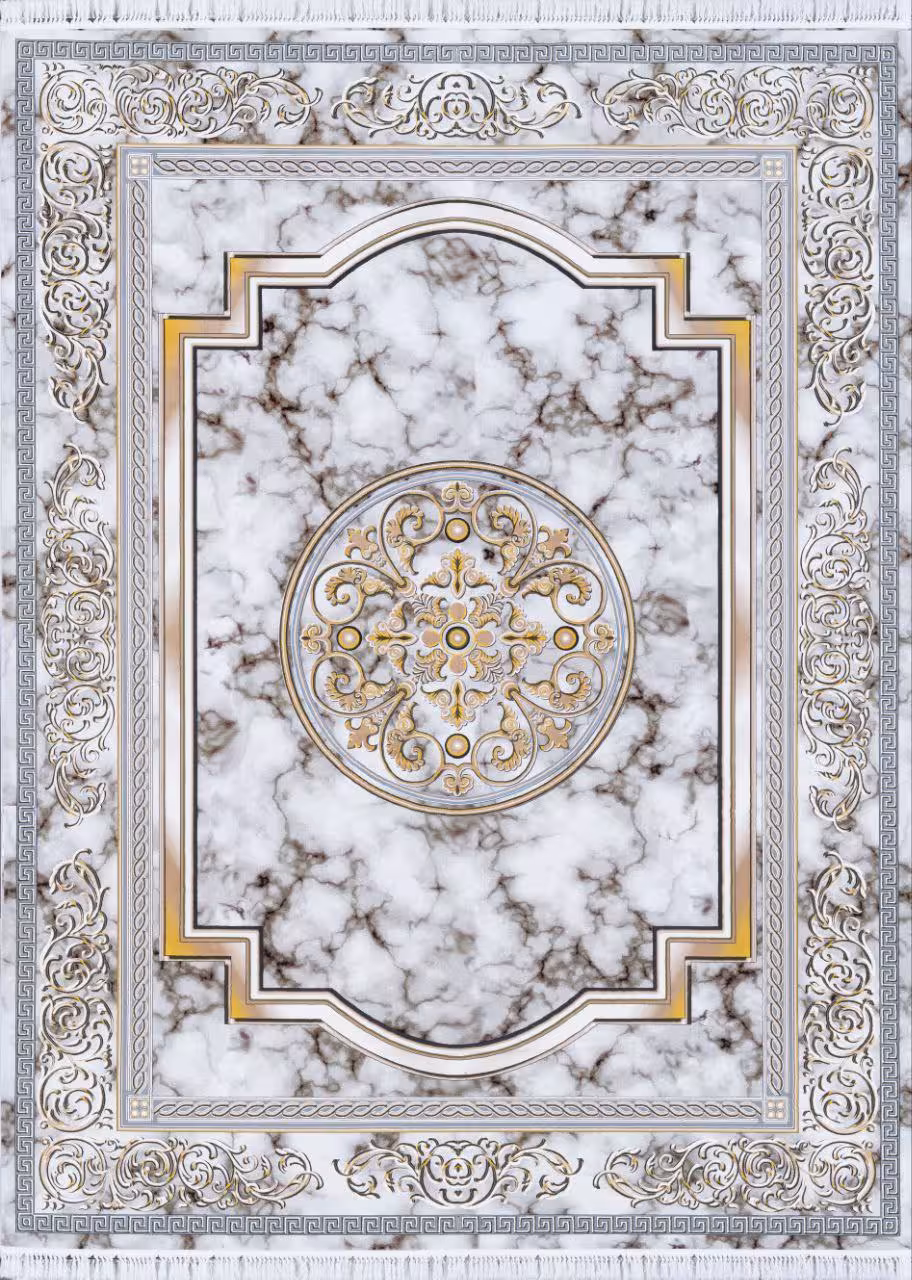 فرش  صادراتی1200شانه کاشان تراکم 3600صددرصد اکرولیک  شاهکار mg