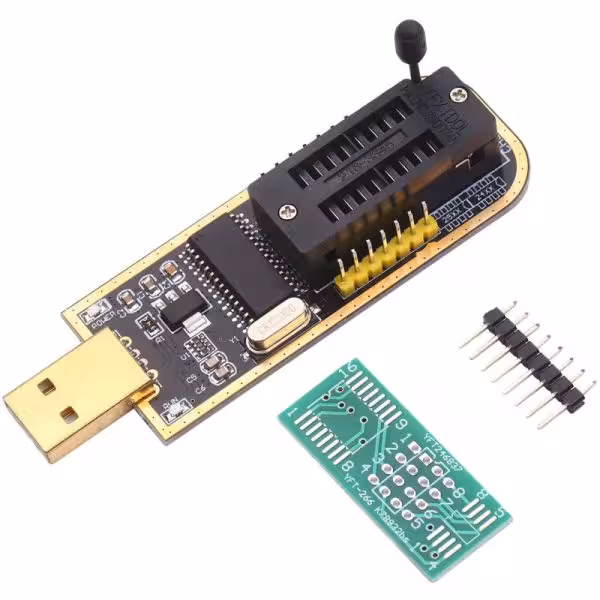 پروگرامر تراشه های Flash و EEPROM مدل CH341
