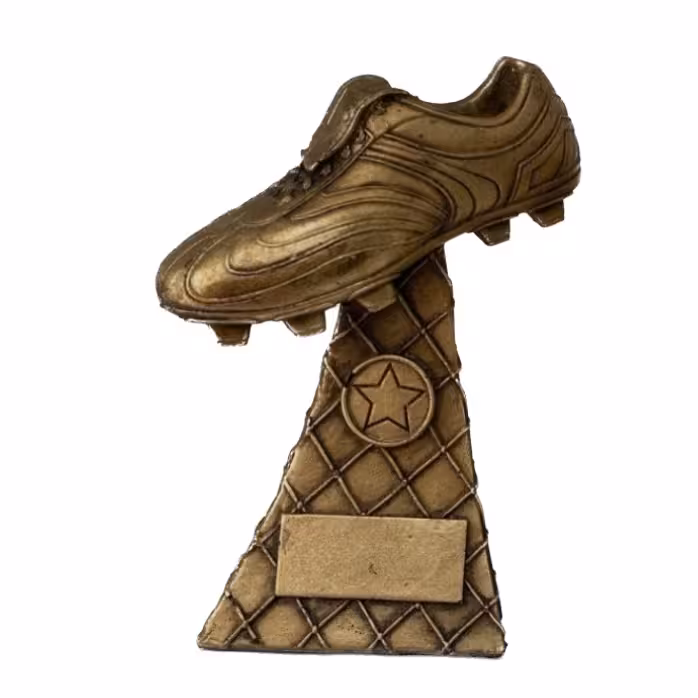 مجسمه کفش طلا