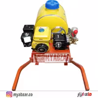 سمپاش 100 لیتری موتور نویگیتور 168F-1 با پمپ 45 بار مشکی طرح رینو پاور