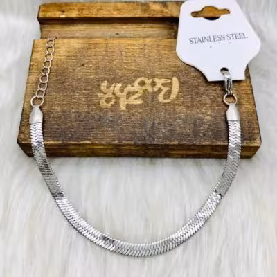 دستبند استیل ماری سفید