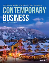 خرید و دانلود نسخه کامل کتاب Contemporary Business (3rd Canadian Edition) -   pdf