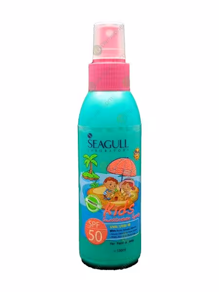 اسپری ضدآفتاب کودکان سی گل SPF50 -Seagull Kids Sunscreen Spray
