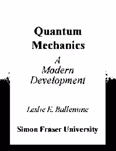 خرید و دانلود نسخه کامل کتاب Quantum mechanics - a modern development