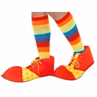 کفش دلقک پارچه ای بزرگ