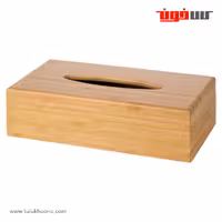 جعبه دستمال کاغذی بامبو ایکیا مدل BONDLIAN