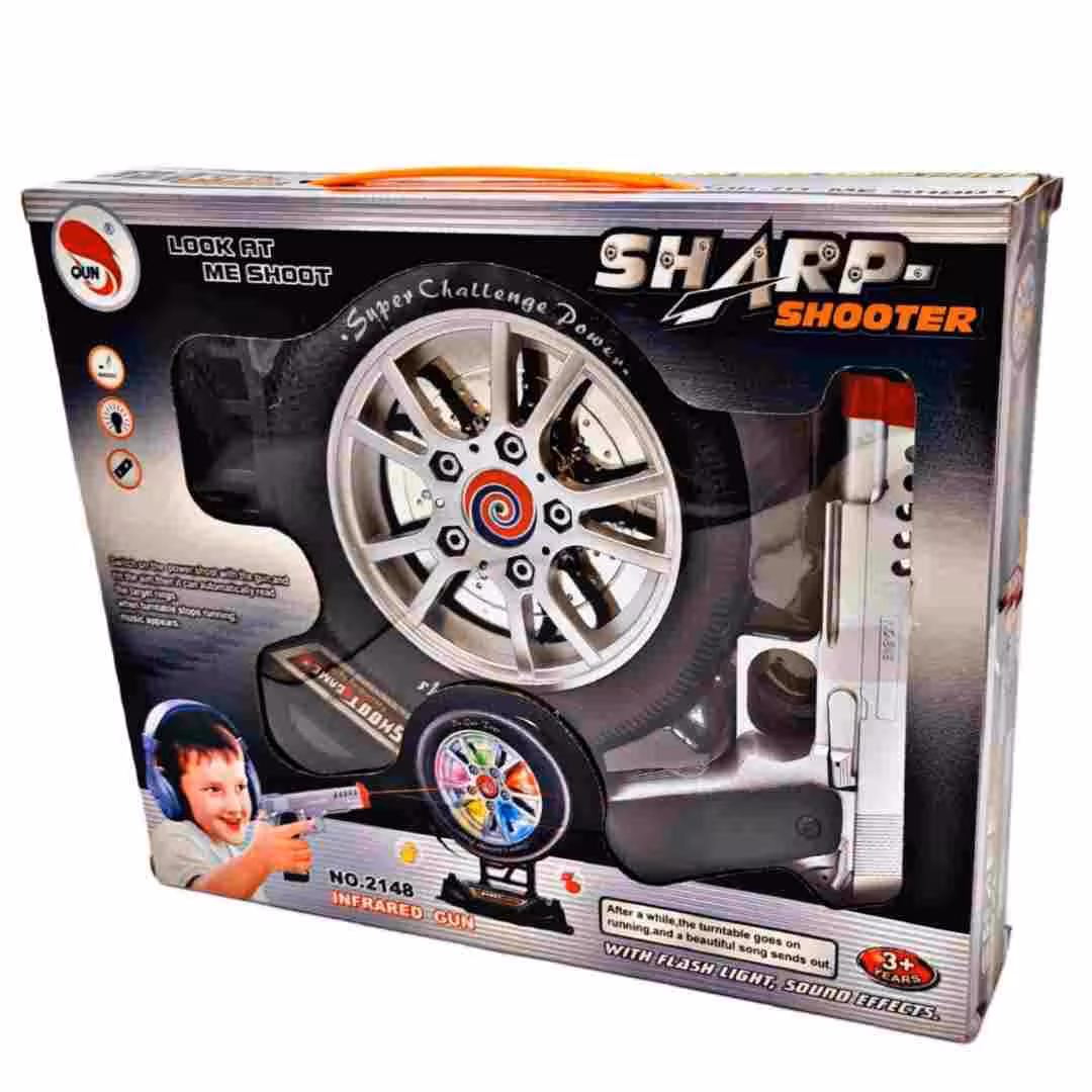 تفنگ سیبل دار موزیکال 2148 کد 504 خارجی 00