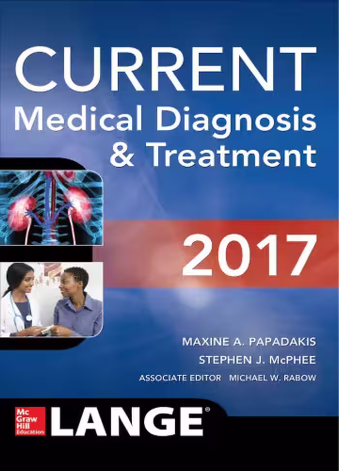خرید و دانلود نسخه کامل کتاب CURRENT Medical Diagnosis and Treatment 2017