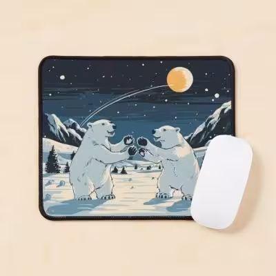 موس طرح خرس قطبی