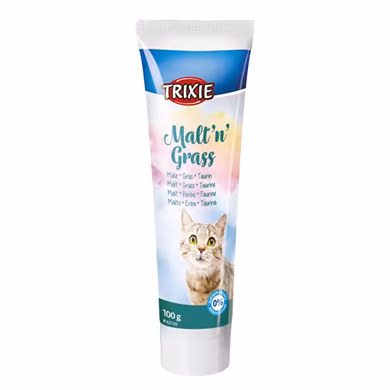 خمیر مالت گربه تریکسی طعم علف وزن 100 گرم